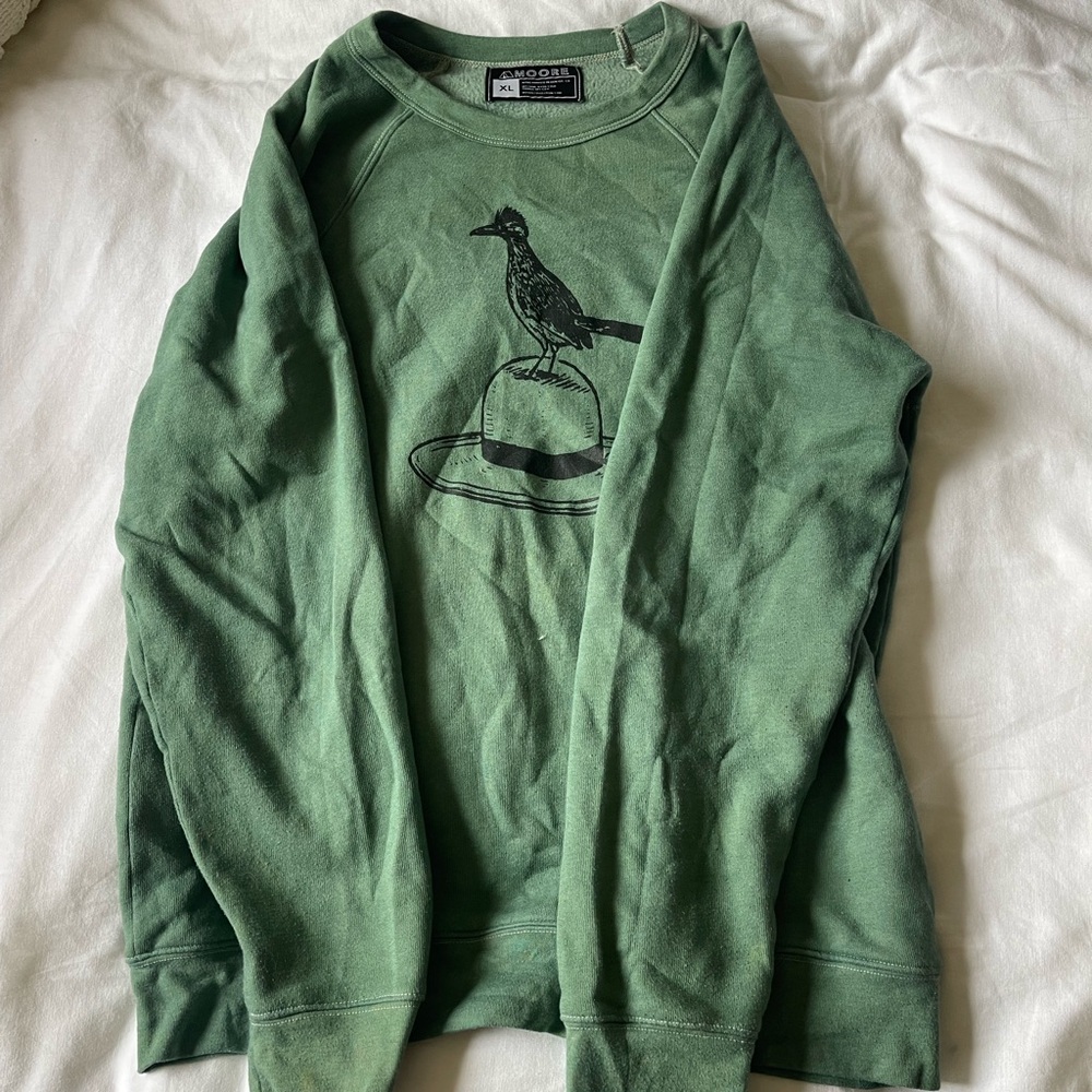 Crow and Hat Sweatshirt